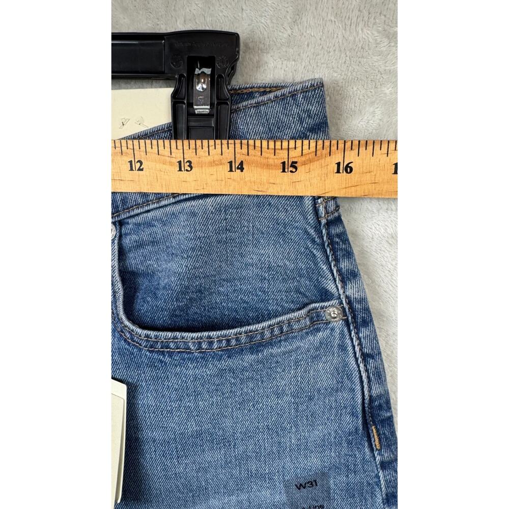 Calvin Klein Jeans NEW Short Womens W31 Blue High Rise A-line Shape 5.5” Stretch - Picture 6 of 16